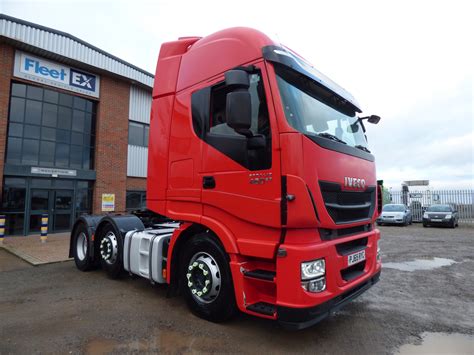 IVECO STRALIS 460 Eu6 HI WAY 6x2 TRACTOR UNIT 2015 PJ65 RYC - Fleetex