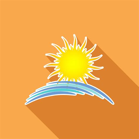 Summer sun background 222493 Vector Art at Vecteezy