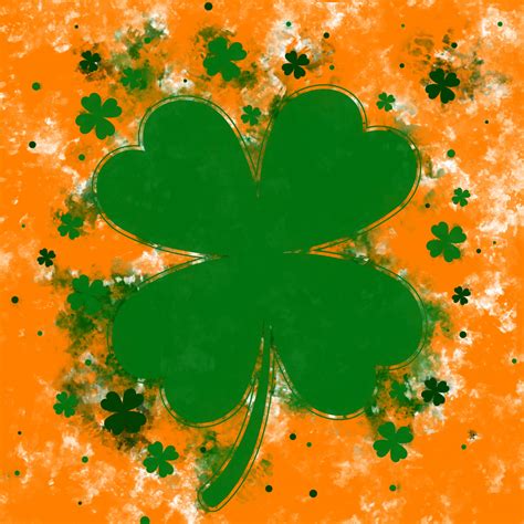 Clover Background St. Patrick's Free Stock Photo - Public Domain Pictures