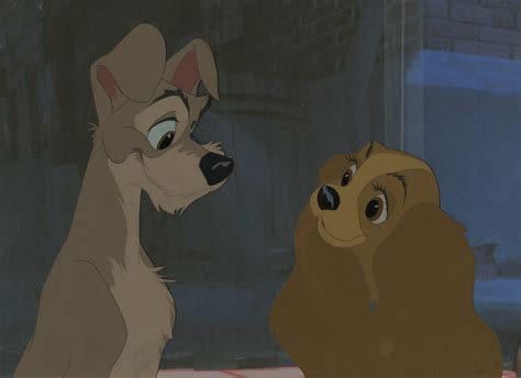 Bella Notte Lady and the Tramp Production Cel - ID: mayladytramp17531 | Van Eaton Galleries