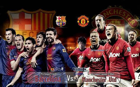 Barcelona vs Manchester United 2012-2013 | Wallpup.com