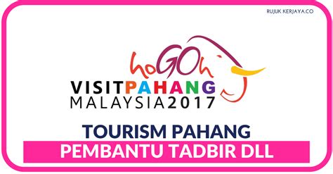 Jawatan Kosong Terkini Tourism Pahang • Kerja Kosong Kerajaan & Swasta