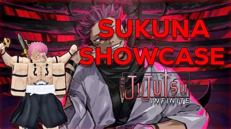 SUKUNA SHOWCASE JUJUTSU INFINITE - YouTube