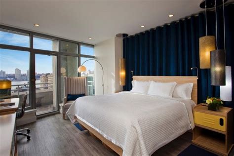 Accommodation New York: The Time Hotel - Wanderluxury | Nyc hotel rooms, Hotel mattress, Hotels room