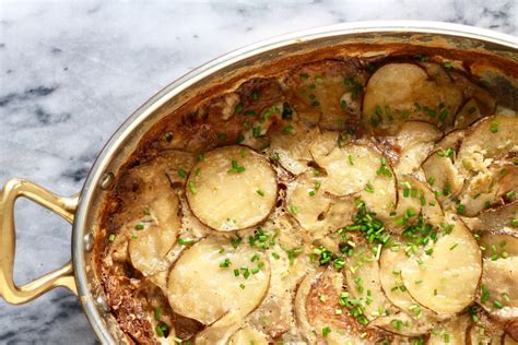 Potato Dauphinoise with Leeks | Perpetually Hungry