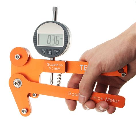 BIKIGHT Spoke Tension Meter Tensiometer Bicycle Wheel Builders Tool ...