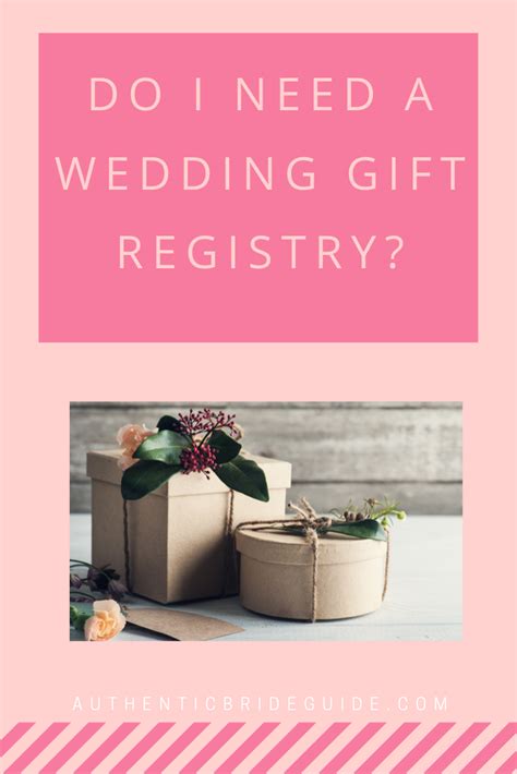 Why you need a wedding gift registry even if you don't have anything you need ...