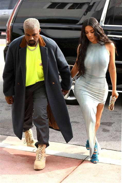 Kim Kardashian And Kanye West Continue To Coordinate Their Fall ...