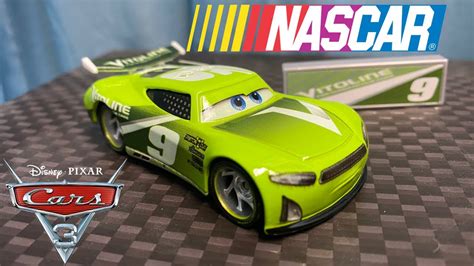 Pixar Cars 3 NASCAR Chase Racelott Die-cast (Mattel) - YouTube