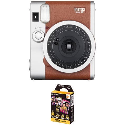 FUJIFILM INSTAX Mini 90 Neo Classic Instant Film Camera with