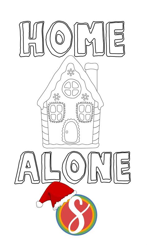 Free Home Alone Coloring Pages — Stevie Doodles