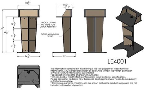 Standard Podium Sign Size | Arts - Arts