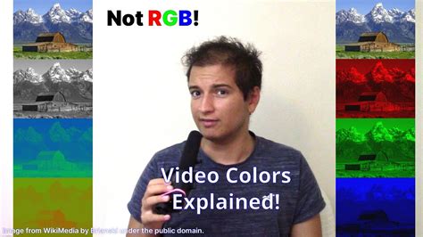 Videos are NOT stored in RGB - YUV vs RGB and Digital Color Explained - YouTube