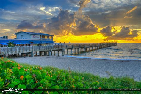 Lake Worth Beach Sunrise Benny’s on the Beach | HDR Photography by Captain Kimo