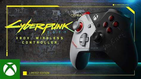 Introducing the Cyberpunk 2077 Limited Edition Xbox Wireless Controller - YouTube