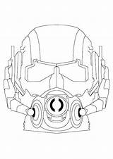 Printable Ant Man Coloring Pages PDF  Coloringfoldercom sketch template