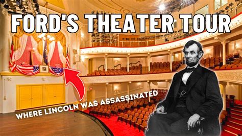 Ford's Theater Tour In Washington DC Where Lincoln Was Assassinated ...