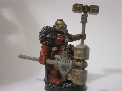 Chapter Master, Space Marines, Thunder Hammer, Warhammer 40,000 - Chapter Master Front ...