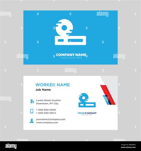 Cd player business card design template, Visiting for your company ...