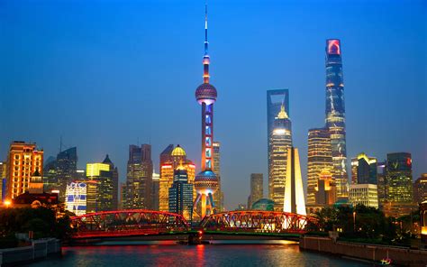 Shanghai China 4K wallpaper download