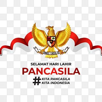 Gambar Ucapan Hari Lahir Pancasila Templat PSD, Desain Template Untuk Unduh Gratis