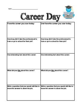 Career Day by Danielle Thrush | TPT