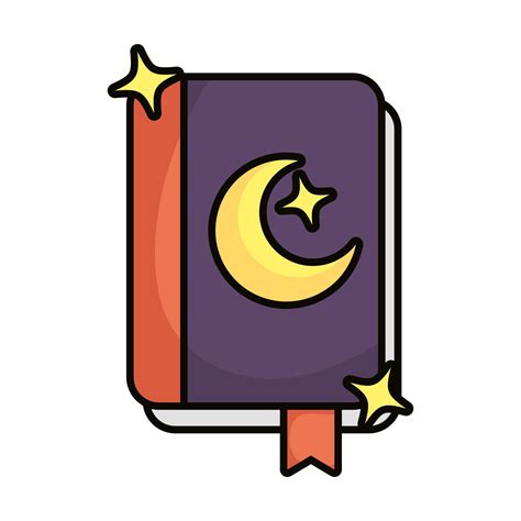 magic sorcery book isolated icon 1869070 Vector Art at Vecteezy