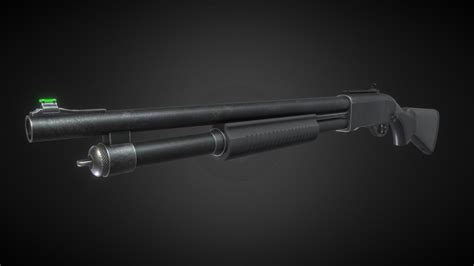 Remington 870 shotgun - Download Free 3D model by lobo117 [fdd34af ...