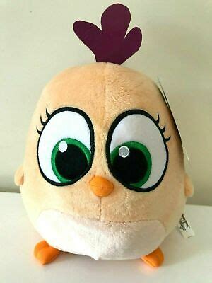 Large 8" Orange Angry Birds Hatchlings Plush Toy . New. Soft | eBay