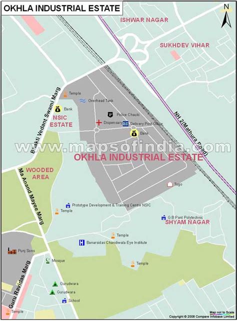 Okhla Industrial Estate Map