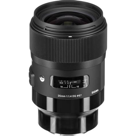 Sigma 35mm f1.4 DG HSM Art Lens for Sony E Cut File Template | Cut File Labs