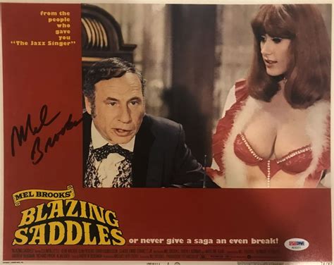 Mel Brooks Signed "Blazing Saddles" 11x14 Photo (PSA COA)