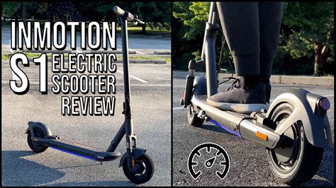 Inmotion S1 Electric Scooter Review - Best Urban E-Scooter For Bigger Riders under $1000? - YouTube