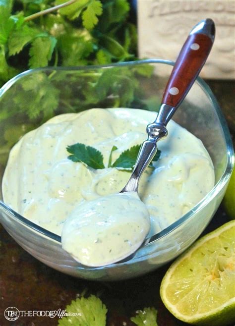 Avocado Cream Sauce Recipe - The Foodie Affair