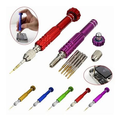 1Set 5 in 1 Repair Open Tools Kit Tool Pentalobe Screwdrivers Set For iPhone for Samsung Galaxy ...