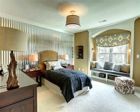 Corrugated Metal Bedroom Design Ideas, Remodels & Photos | Houzz