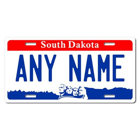 South Dakota Replica State License Plate for Bikes, Bicycles, ATVs ...