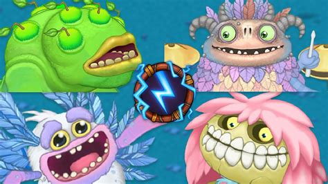 All Wublin Monsters - All Sounds, Waking Up & Animations (My Singing Monsters) - YouTube