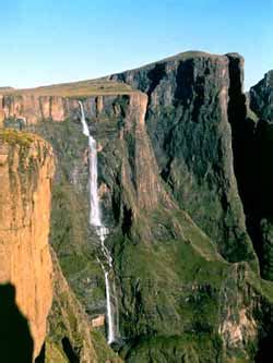 Tugela Falls Map