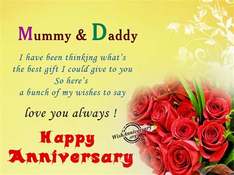 Anniversary Wishes For Parents - Wishes, Greetings, Pictures – Wish Guy