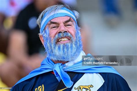 Fans of Argentina prior to the 2023 Rugby World Cup Pool D - match 38 ...