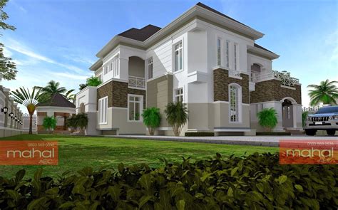 Anambra State Residential Modern Duplex House Designs In Nigeria ...