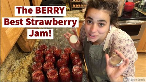 Making and Canning the VERY BEST Low Sugar Strawberry Jam - Sezmak Process
