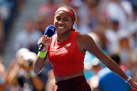 Coco Gauff grabs ESPN microphone and turns into live TV host in another ...