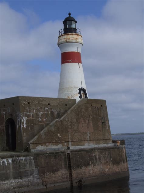 Scotland - Balaclava (Fraserburgh) Breakwater Lighthouse - World of ...