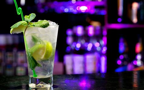 Download Mojito Food Cocktail HD Wallpaper