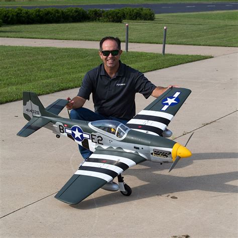 RC Airplane Hangar 9 P-51D Mustang 20cc ARF - Hobbymedia