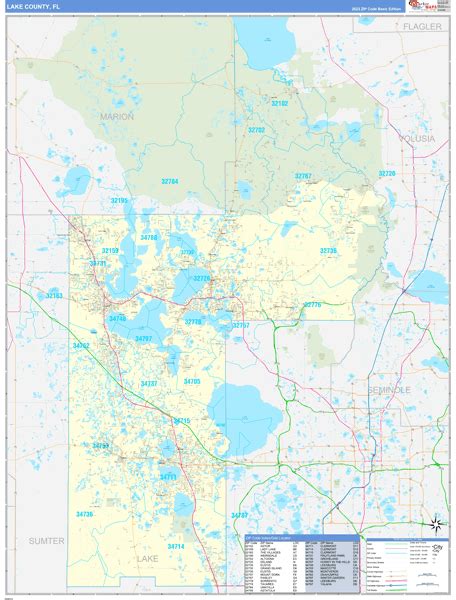 Maps of Lake County Florida - marketmaps.com