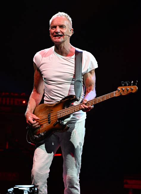 Photo : Sting en concert au Seminole Hard Rock Hotel & Casino à Hollywood en Floride le 12 ...