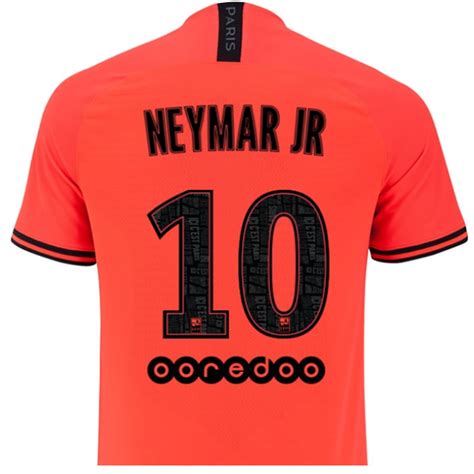 US$ 16.98 - NEYMAR JR #10 PSG Paris Jordan Red Fans Soccer Jersey 19/20 - www.brfans.com